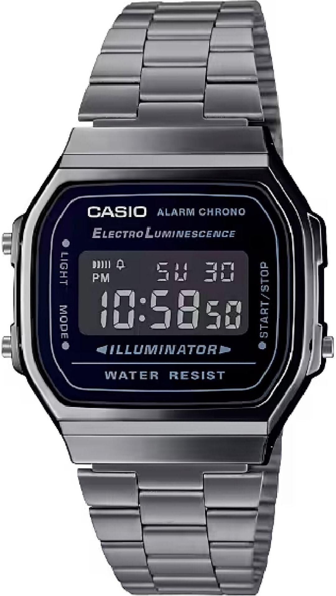 Casio Vintage, Orologio da polso, A168wegg-1bef, Nero, (Orologio digitale, 36 mm)