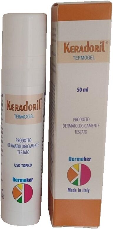 DERMOKER di Di Mauro Marcello Keradoril Gel 50 Millilitri Trattamento Cheratolitico per Calli Duroni Ispessimenti Cutanei di Piedi e Mani
