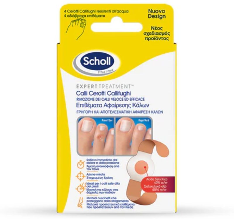 Dr. Scholl Cerotti Polymer Gel Callif 2135 - Trattamento Efficace per Calli e Vesciche