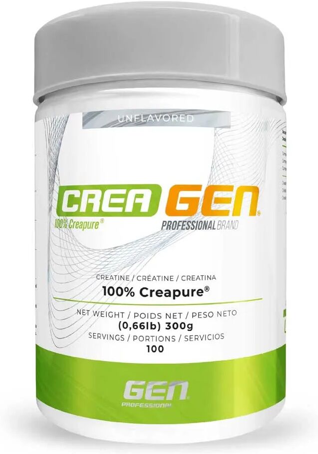 Gen Creatina In Polvere Creagen 100% Creapure Senza Sapore 300g Multicolor