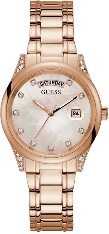 Guess, Orologio da polso, alone, Rosa, (Orologio da polso analogico, 36 mm)