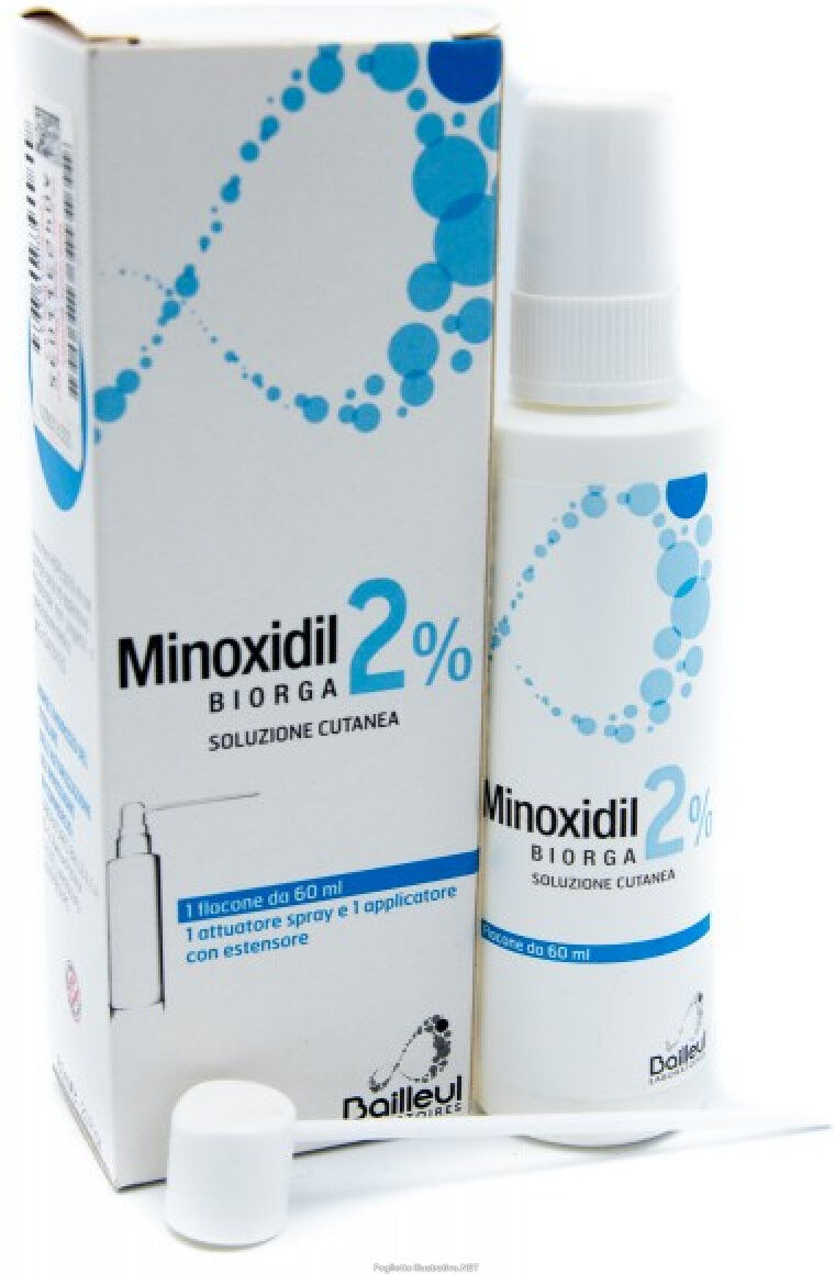 LABORATOIRES BAILLEUL S.A. Minoxidil Biorga Soluzione Cutanea 2% 60 ml