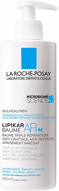 LA ROCHE POSAY-PHAS (L'Oreal) Lipikar Baume AP+M-La Roche-Posay-400ml-Balsamo corpo riparatore tripla azione