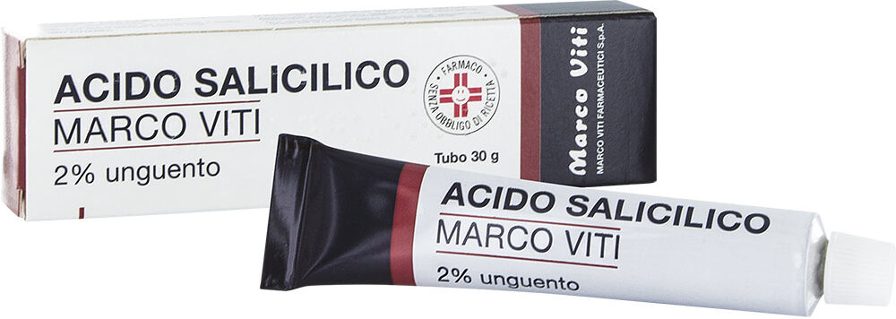 Marco Viti Farmaceutici Spa MV, Acido Salicilico 2% Unguento, 30 g
