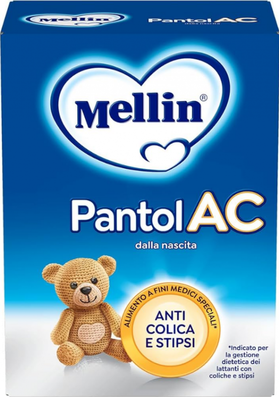 Mellin Pantolac Latte In Polvere Per Coliche Dei Lattanti 0-12 Mesi 600g