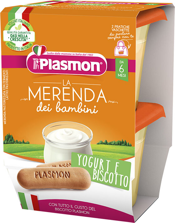 plasmon Merenda Yogurt Biscotti 2x120g