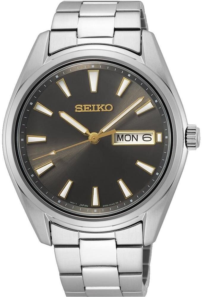 Seiko Orologio da polso, Uomo, Argento, (Orologio da polso analogico, 40 mm)