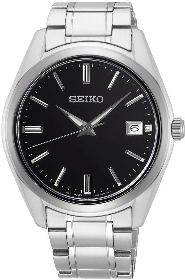 Seiko Orologio da polso, Uomo, Argento, (Orologio da polso analogico, 40 mm)
