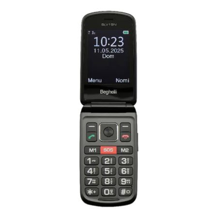 Beghelli 9205N cellulare 7,11 cm (2.8”) 106 g Nero Telefono per anziani