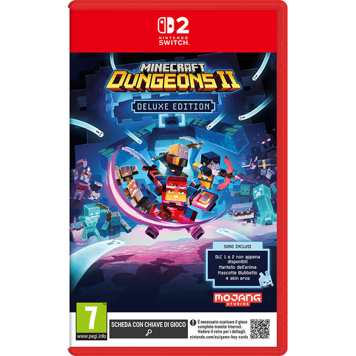 Minecraft Dungeon II - Deluxe Edition - Versione su scheda Nintendo Switch 2