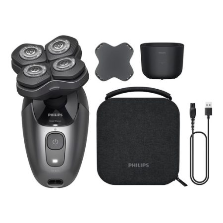 Philips Serie 7000 Head Shaver Pro 7000 Series HS7980/15 Rasoio avanzato con 90 minuti di autonomia