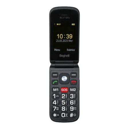 Beghelli 9137N cellulare 6,1 cm (2.4”) 87 g Nero Telefono per anziani