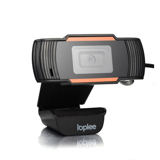 IOPLEE IOPEXTWEBCAM572 webcam 1280 x 720 Pixel USB Nero, Arancione