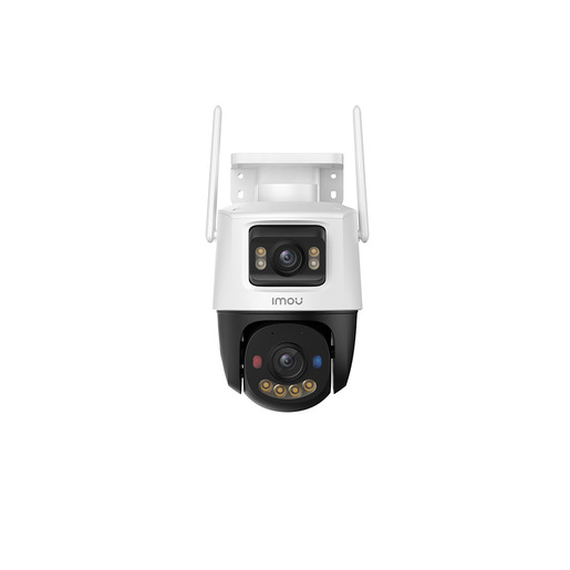 Imou Cruiser Dual 2 Pro Telecamera da esterno, motorizzata, doppia ottica 4MP+4MP, visione notturna a colori, conversazione bidirezionale, rilevamento um