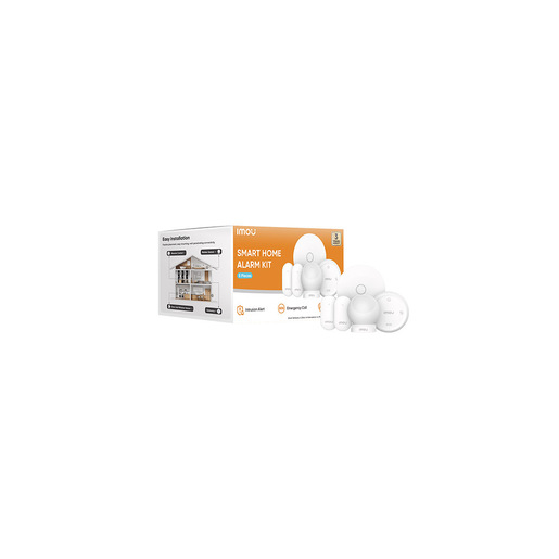 Imou KIT di Allame - Il kit include: 1 gateway ZG2, 1 pulsante di allarme di emergenza ZE1, 2 sensori per porte e finestre ZD1, 1 sensore di movimento ZP