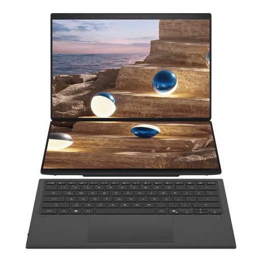 ASUS Zenbook Duo UX8407AA-SN101W Copilot+ PC Intel Core Ultra 9 386H Ibrido (2 in 1) 35,6 cm (14'') Touch screen 3K 32 GB LPDDR5x-SDRAM 1 TB SSD Wi-Fi 7