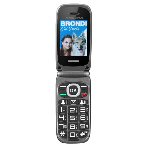 Brondi AMICO LEALE 6,1 cm (2.4'') Nero