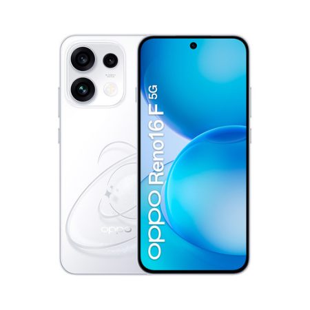 OPPO Reno16 F 5G AI Smartphone, Tripla fotocamera 50+8+50MP, Selfie 50MP, Display 6.57” 120HZ AMOLED FHD+, 6500mAh, RAM 8GB(Esp2GB/4GB/8GB)+ROM 256GB [V