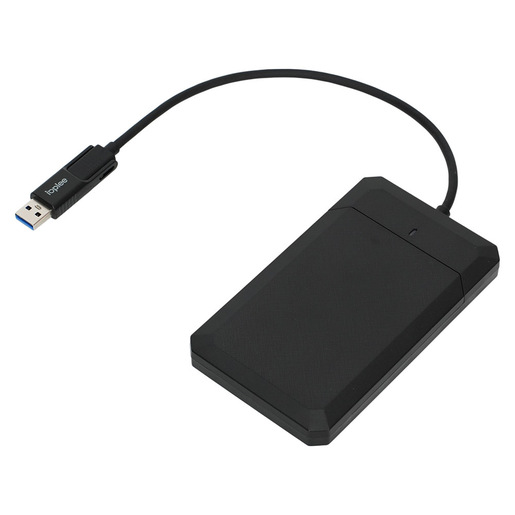 IOPLEE IOPEXTHDDCASE637 contenitore di unità di archiviazione Box esterno HDD/SSD Nero 2.5''