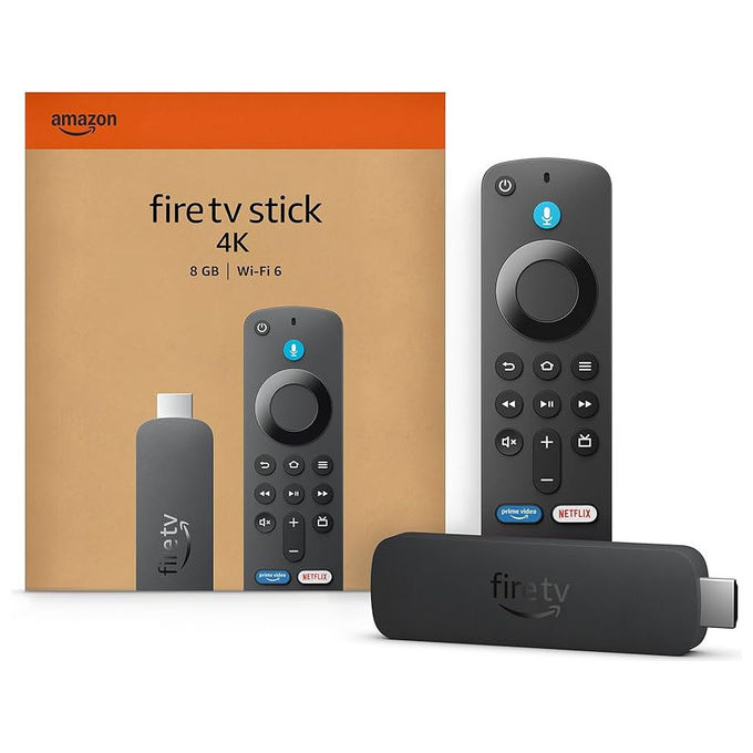 Amazon Fire TV Stick 4K Select Dispositivo Streaming Nero