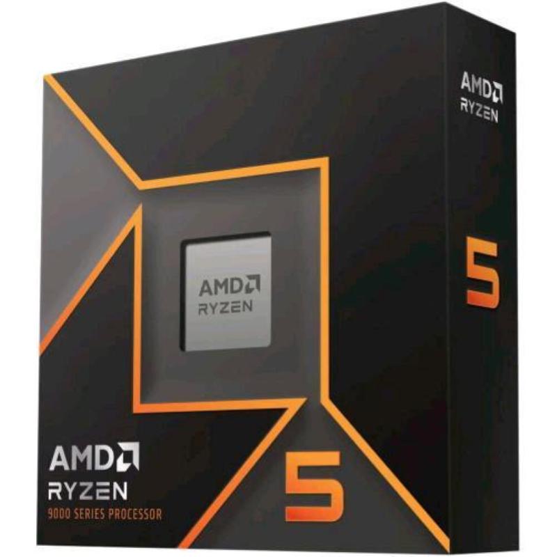 Amd processori cpu amd ryzen5 9600x am5 3,9ghz 6core box 38mb 65w no fan