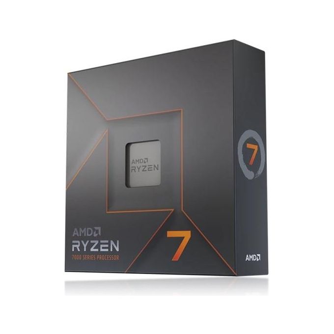 Amd processori cpu amd ryzen7 7700x am5 4,5ghz 8core box 32mb 64bit 105w