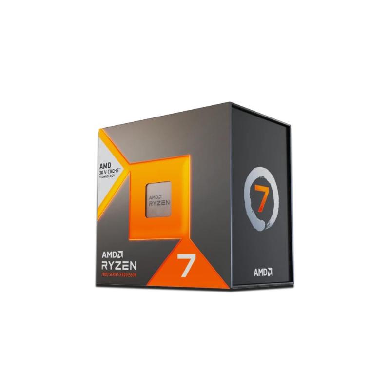Amd processori cpu amd ryzen7 7800x3d am5 4,2ghz 8core box 104mb 120w no cooler