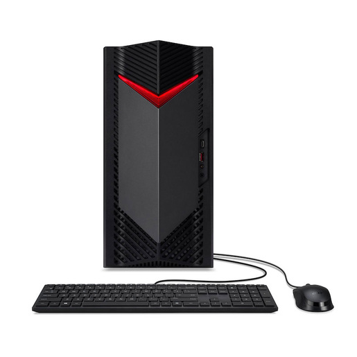 Acer NITRO 50 N50-656 Intel® Core™ i5 16 GB DDR5-SDRAM 512 GB SSD NVIDIA GeForce RTX 3050 Windows 11 Home Desktop Gaming Nero