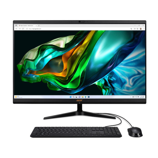 Acer Aspire C27-1800 Intel® Core™ i5 i5-12450H 68,6 cm (27”) 1920 x 1080 Pixel PC All-in-one 16 GB DDR4-SDRAM 1 TB SSD Windows 11 Home Wi-Fi 6E (802.11a