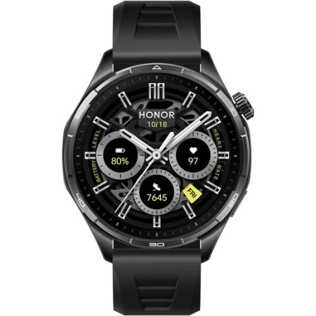 Honor Watch 6 3,71 cm (1.46'') AMOLED 46.5 mm Digitale 464 x 464 Pixel Touch screen Nero GPS (satellitare)
