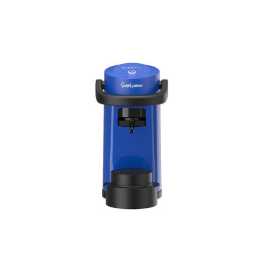 Caffè Borbone Simplymoon Macchina da Caffè a Cialde ESE 44mm – Multifunzione per Espresso, Infusi e Bevande Calde, Pressione 15 bar, Serbatoio 0.9L - Blu