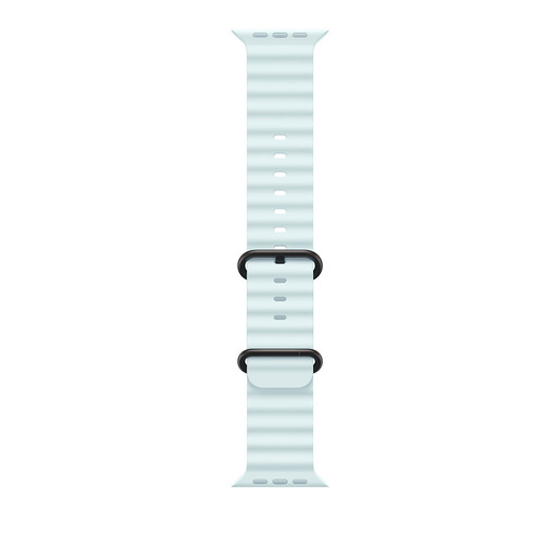 Apple Cinturino Ocean blu ghiaccio (49 mm) - Titanio nero