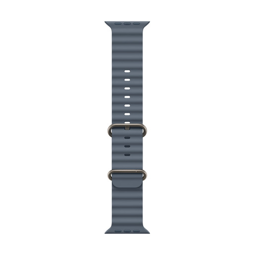 Apple Cinturino Ocean blu salmastro (49 mm) - Titanio naturale