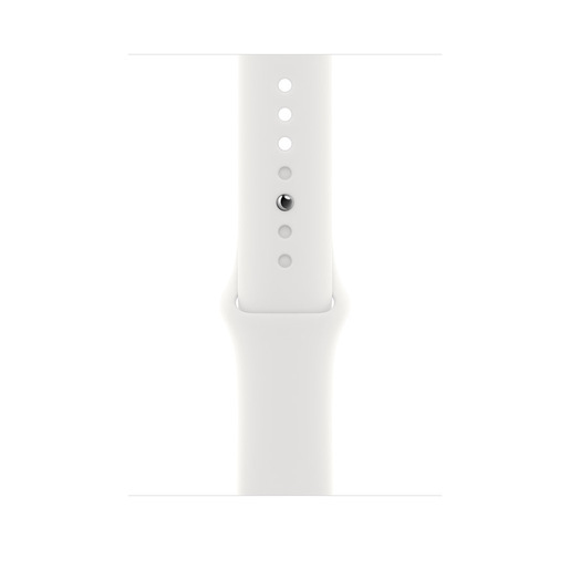 Apple Cinturino Sport bianco (45 mm)
