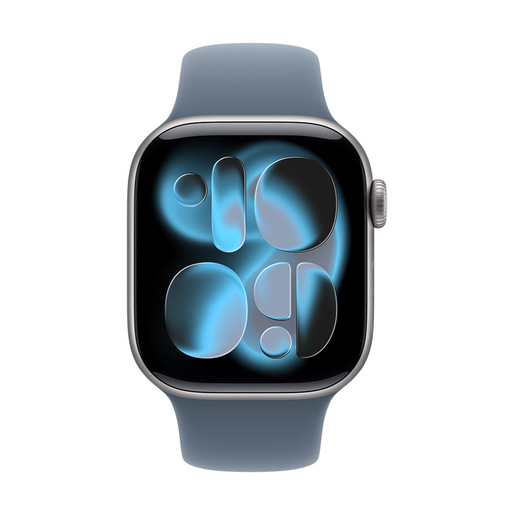 Apple Cinturino Sport blu salmastro (42 mm) - M/L