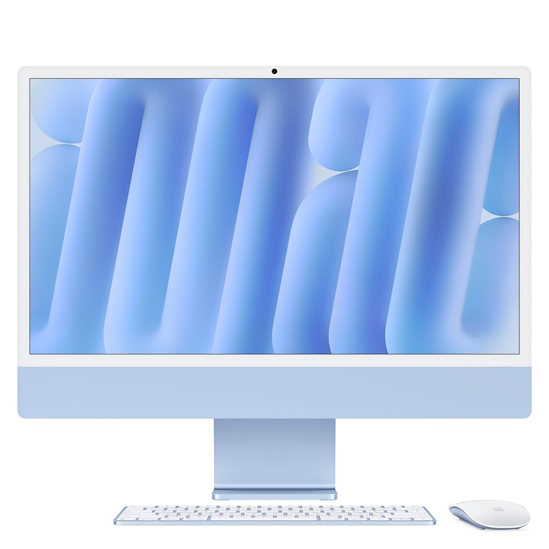 Apple iMac Retina 24'' 4.5K M4 CORE 8 CPU 8 GPU 16/ 256GB Blue