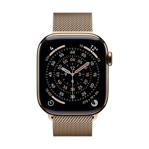 Apple Loop in maglia milanese color oro (42 mm)