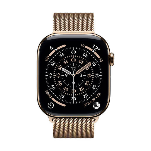 Apple Loop in maglia milanese color oro (46 mm) - M/L