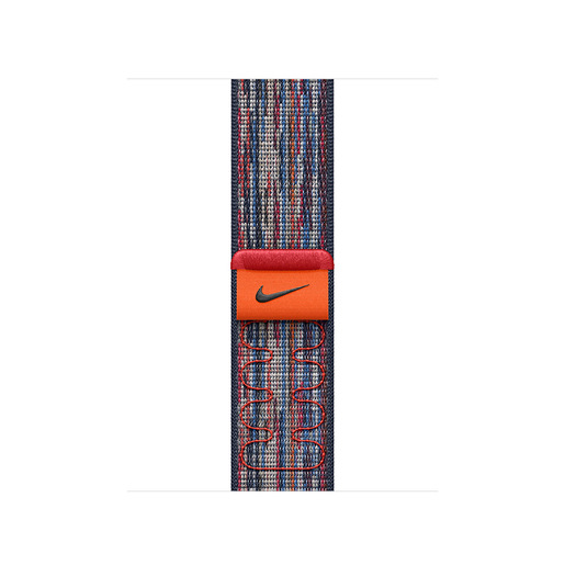 Apple Nike Sport Loop blu/rosso (42 mm)
