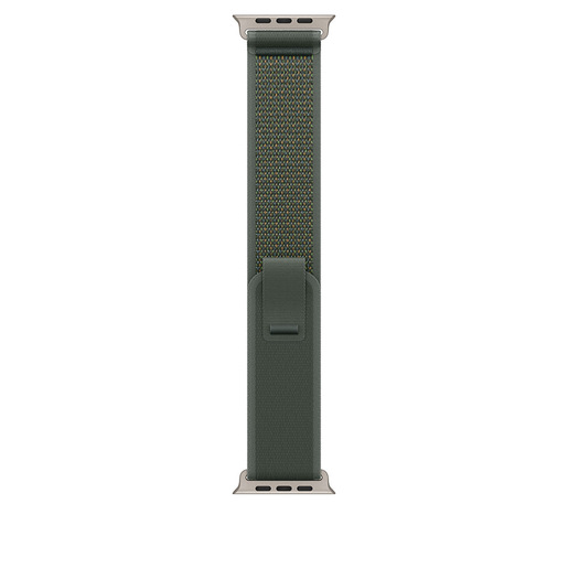 Apple Trail Loop verde (49 mm) - S/M - Titanio naturale