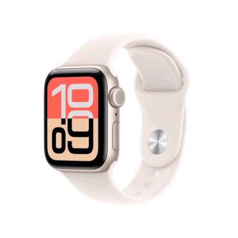 Apple watch se 3 gps + cellular 5g 40mm cassa alluminio galassia con sport band galassia - m/l