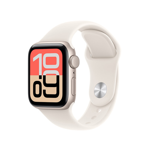 Apple Watch SE (3nd generation) SE 3 GPS 40mm Cassa Alluminio Galassia con Sport Band Galassia - S/M