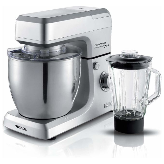 Ariete Impastatrice Planetaria 1598, 7L, 1200W, Acciaio Inox, con Frullatore