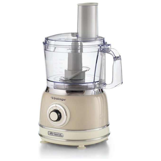 Ariete Robot da Cucina Vintage 1781, 2.1L, 1000W, Beige