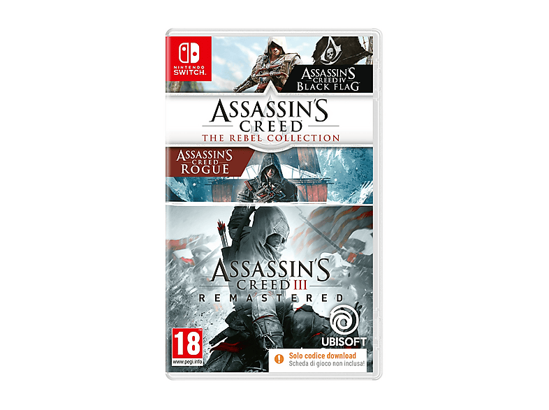 Assassin’s Creed The Rebel Collection + 3 - GIOCO NINTENDO SWITCH