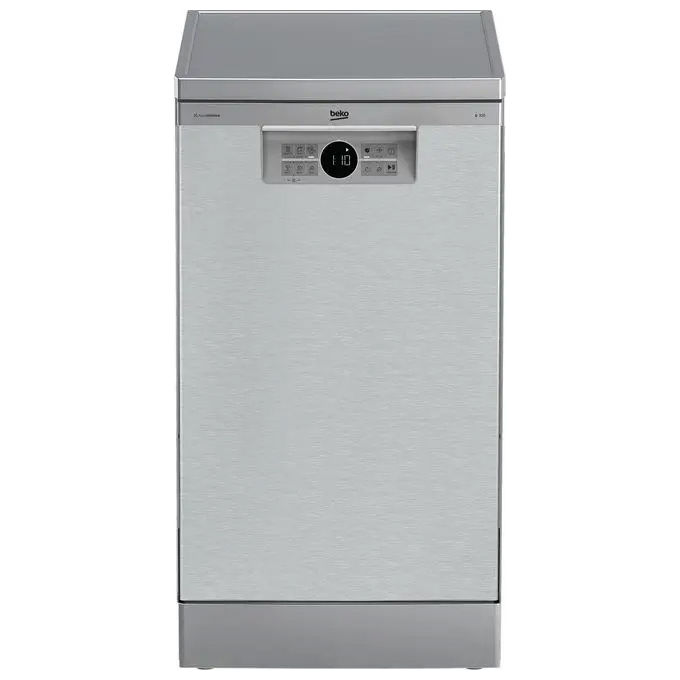 Beko BDFS26020XQ Beyond Lavastoviglie Slim libera installazione 10 coperti Classe E 46 dB 6 programmi (85x45x60 cm) colore Inox