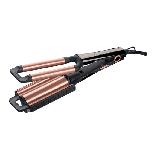 Bellissima My Pro Imetec Beach Waves Gt20 400 Piastra Per Capelli Per Onde Larghe E Strette, Rivestimento In Ceramica, Temperatura Regolabile 160 C°- 200