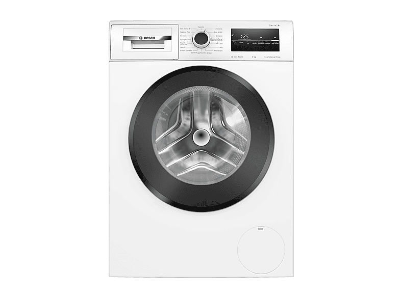 BOSCH WAN28229IT LAVATRICE, Caricamento frontale, 9 kg, 15 programmi, Profondità 59 cm, Bianco, livello rumorosità centrifuga 72 dB(A), Classe A