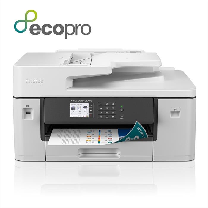 Brother - Multifunzione Mfcj6540dwere1-bianco