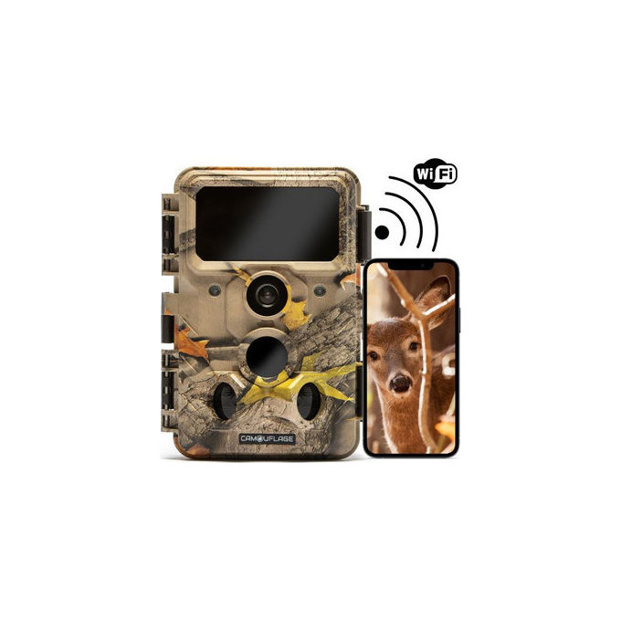 Camouflage Fotocamera Wildlife EZ45 24MP HD Wi-Fi Impermeabile
